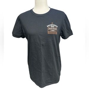 Boulevard Beer Brewhouse One Limited Series Womens Med black T-Shirt 100% cotton